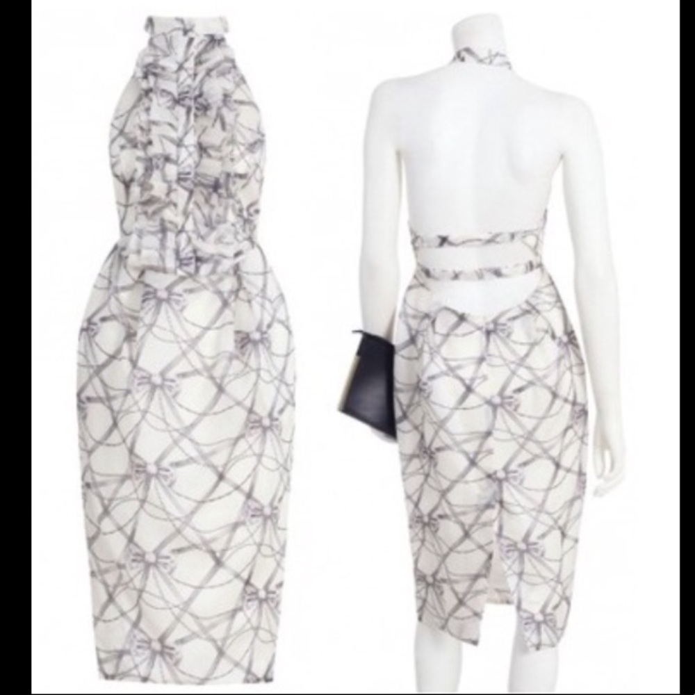 Zimmermann Precocious Bow Tuxedo Dress